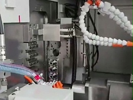 不锈钢铣槽加工，津上S205A装RBZ高速主轴大扭矩铣削
