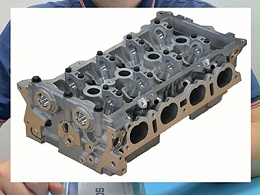 发动机缸盖铝件倒0.5mm角可用哪款浮动主轴？