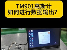 TM901EXP高斯计如何进行数据输出？